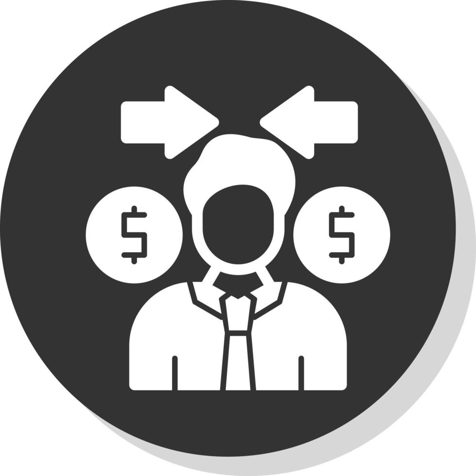 Broker Vector Icon Design