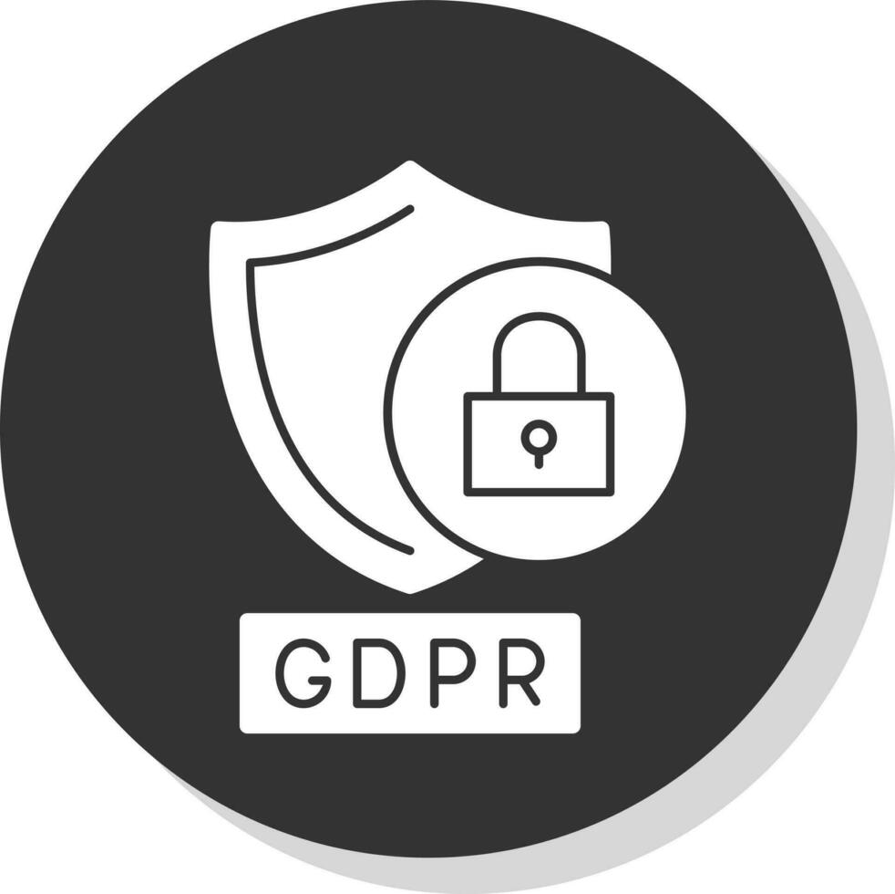 Gdpr Lawsuit Vector Icon Design