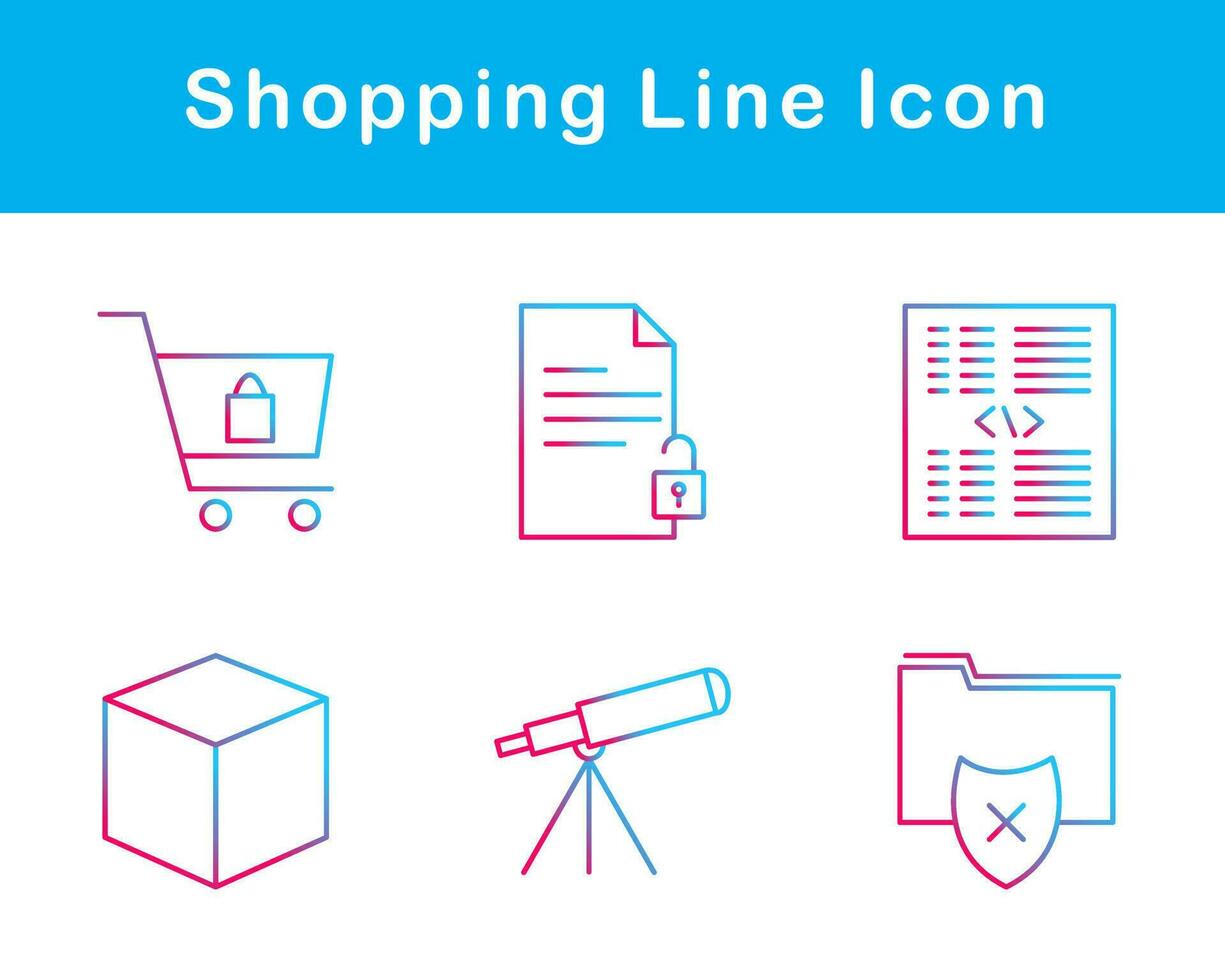 Shopping Vector Icon Set