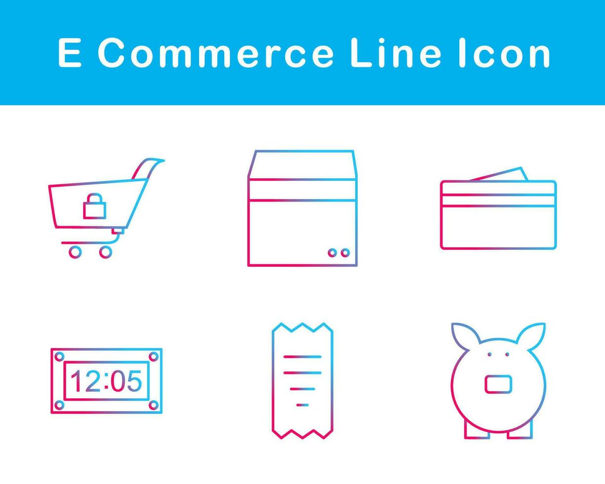 E Commerce Vector Icon Set
