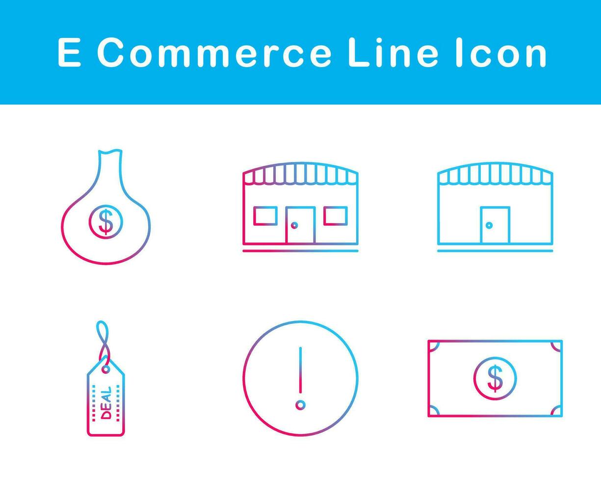 E Commerce Vector Icon Set