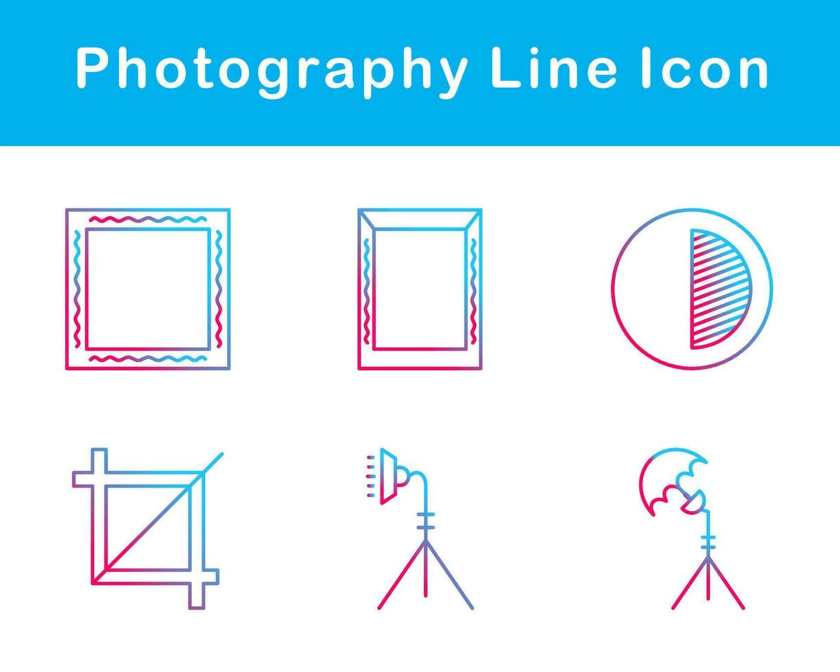 Photography Vector Icon Set