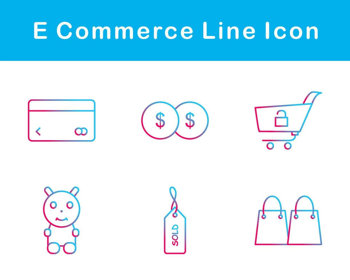 E Commerce Vector Icon Set
