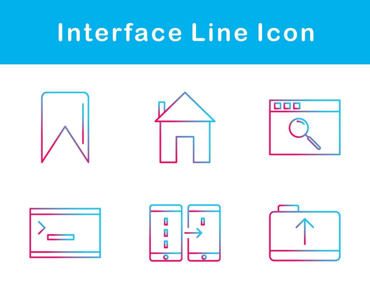 Interface Vector Icon Set