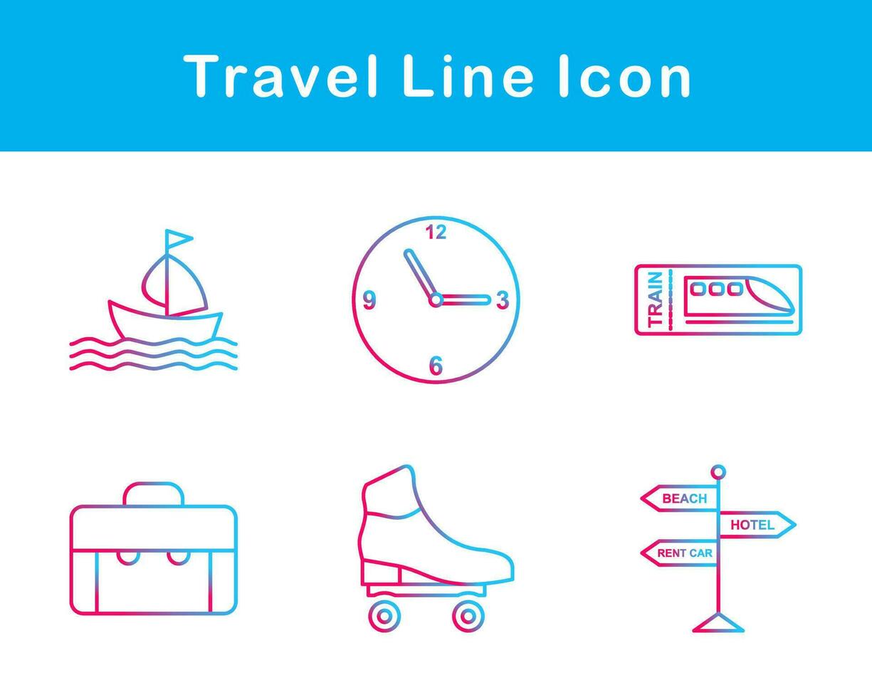 Travel Vector Icon Set