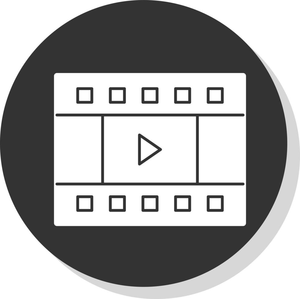 Video Editor Vector Icon Design