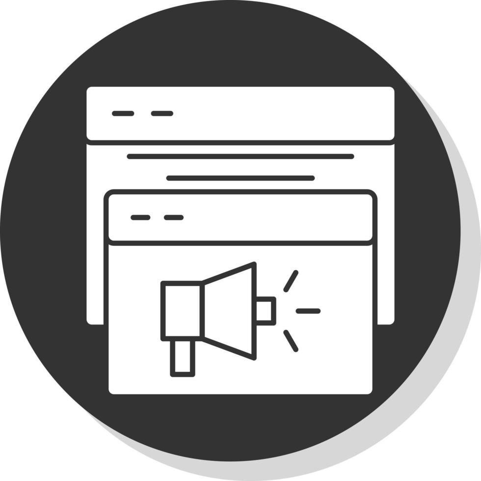 Campaign Vector Icon Design