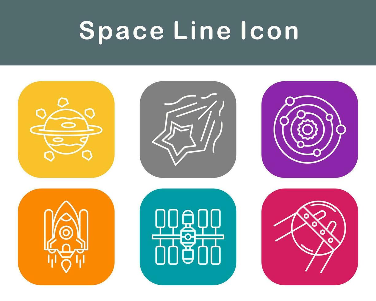 Space Vector Icon Set