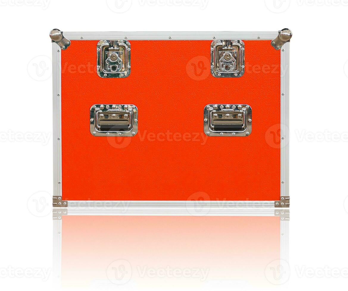 New red toolbox with shadow photo