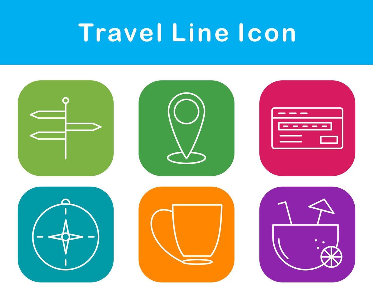 Travel Vector Icon Set