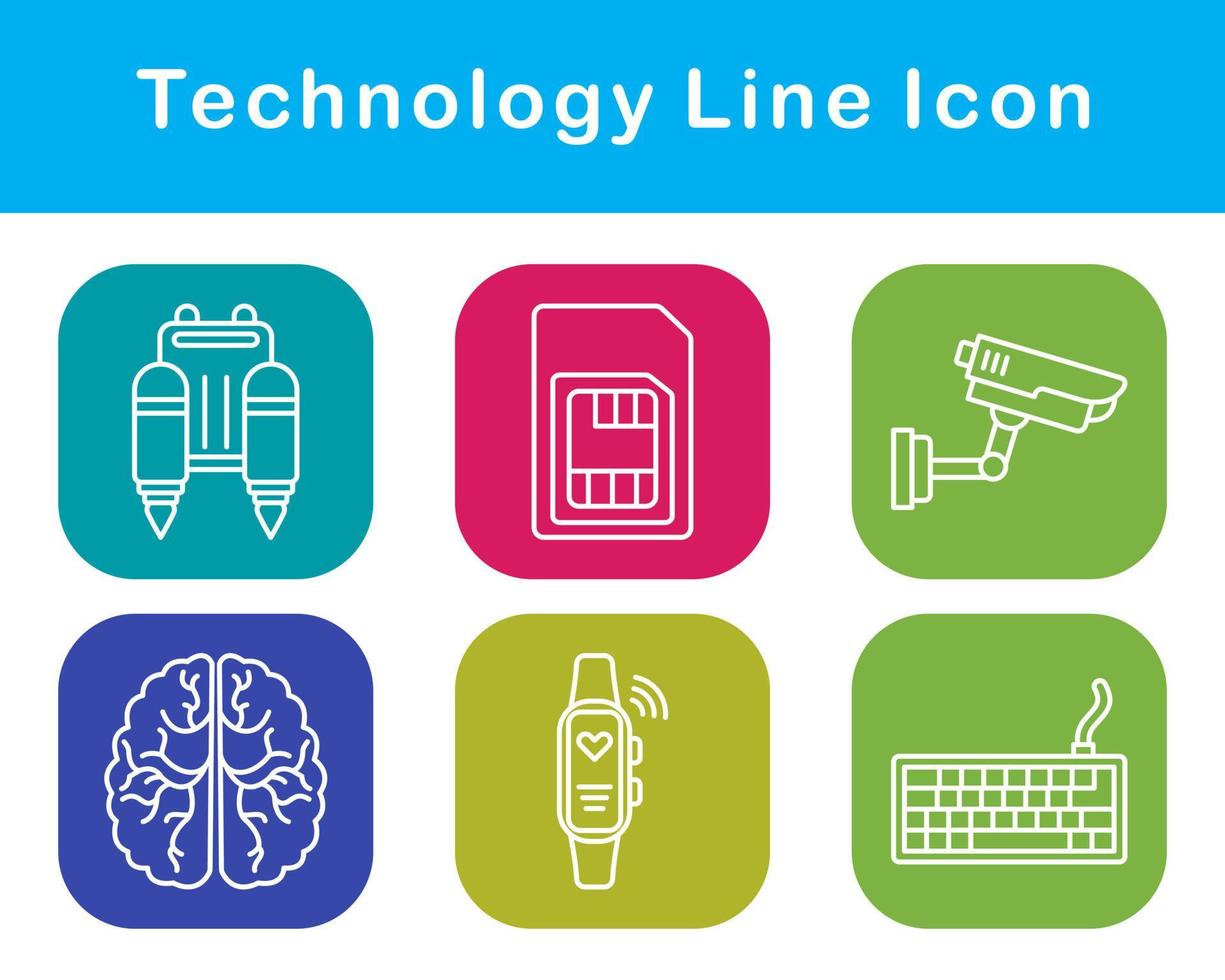 Technology Vector Icon Set
