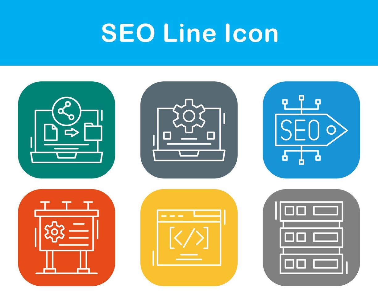 SEO Vector Icon Set