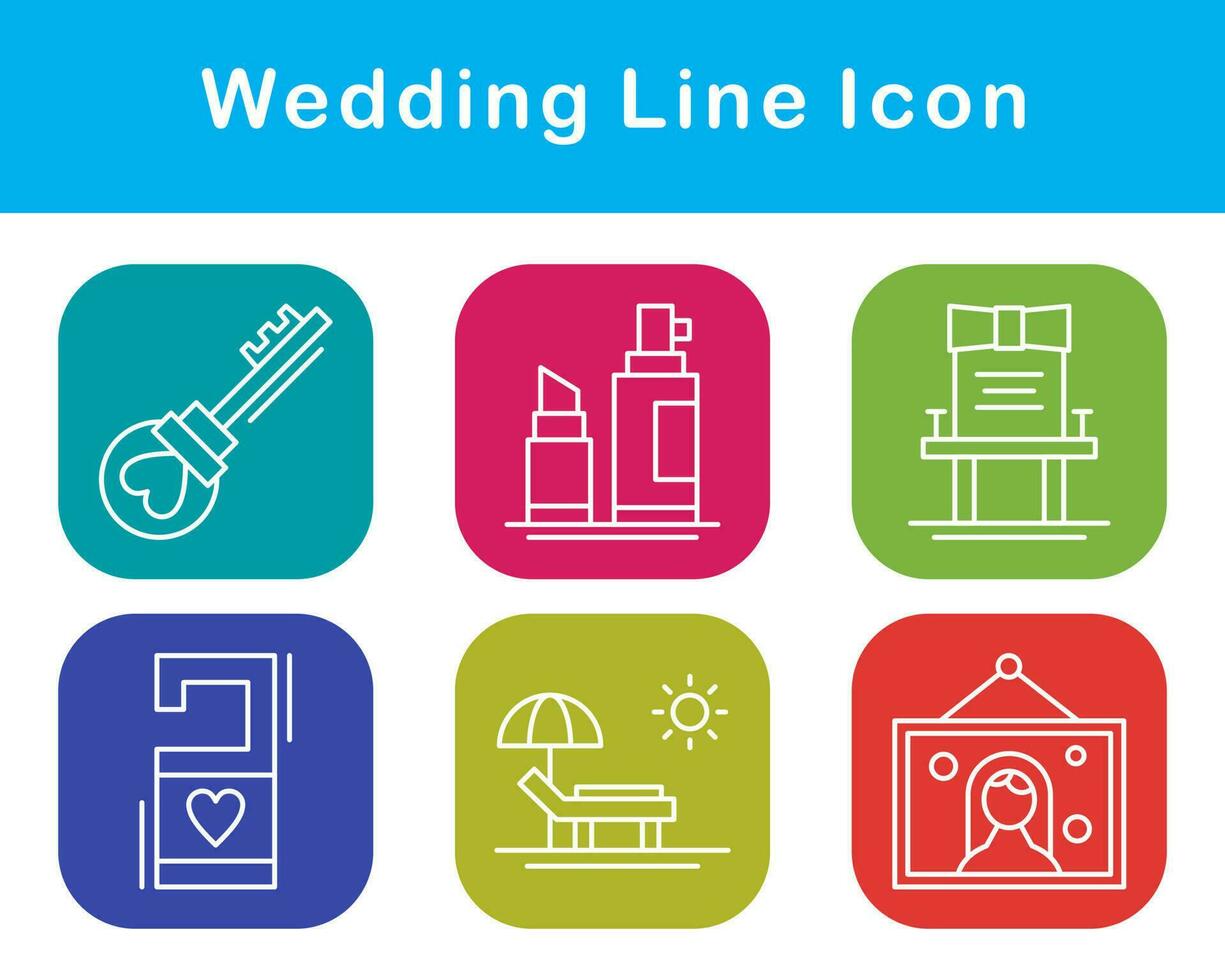 Wedding Vector Icon Set