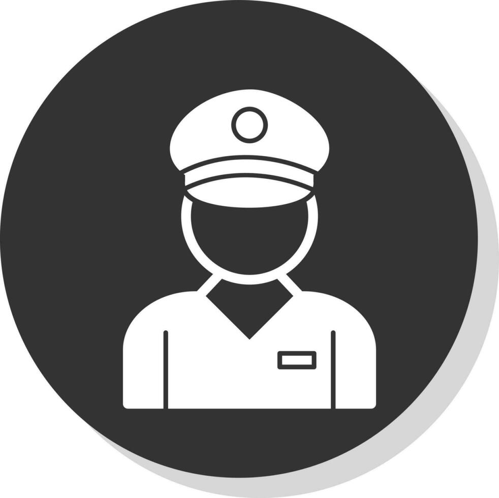 Gate Keeper Vector Icon Design