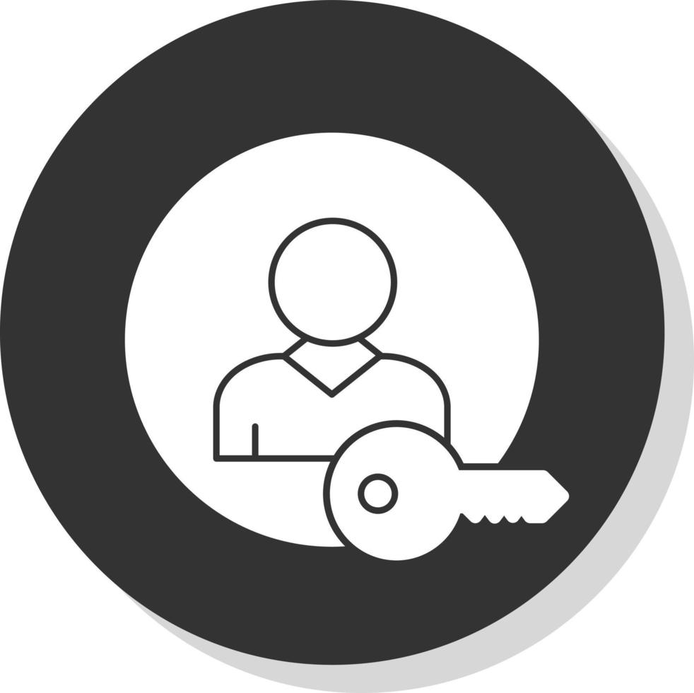 Key Accounts Vector Icon Design