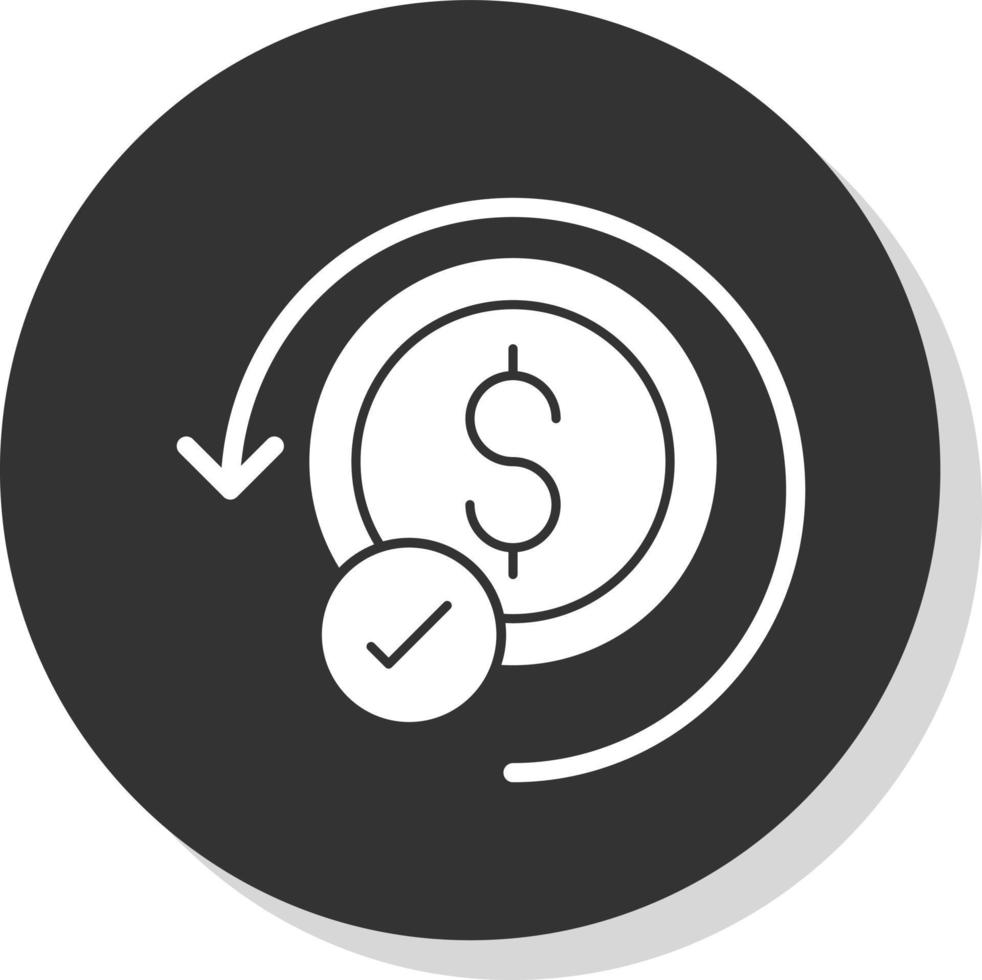 Cashback Guarantee Vector Icon Design
