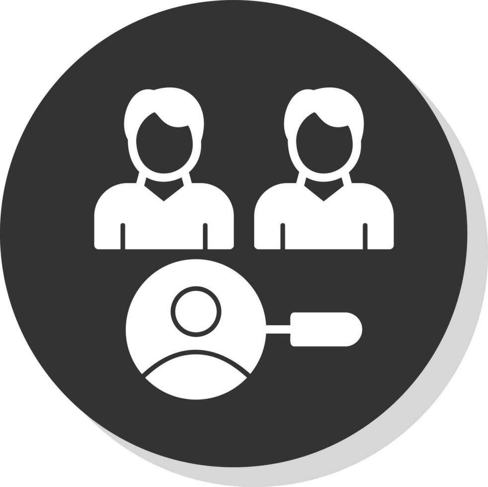 Headhunting Vector Icon Design