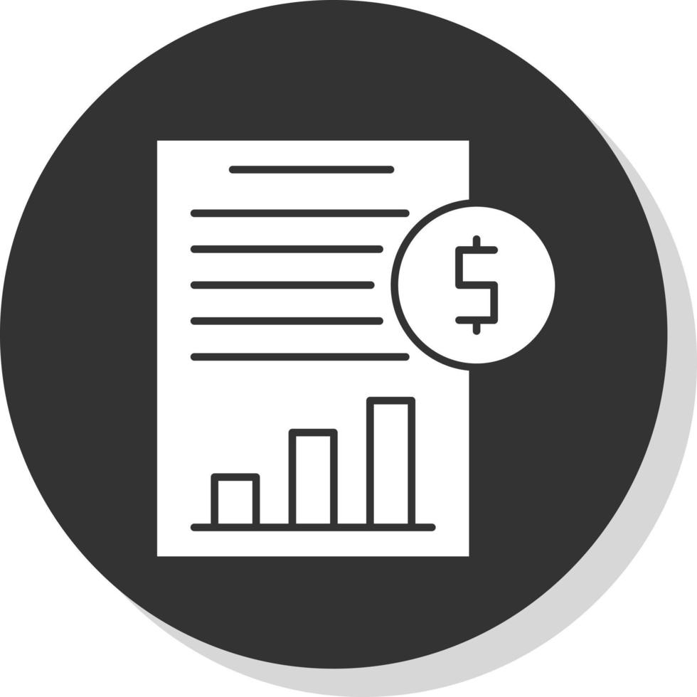 Cash Flow Statement Vector Icon Design