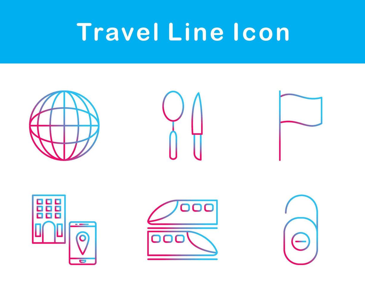 Travel Vector Icon Set