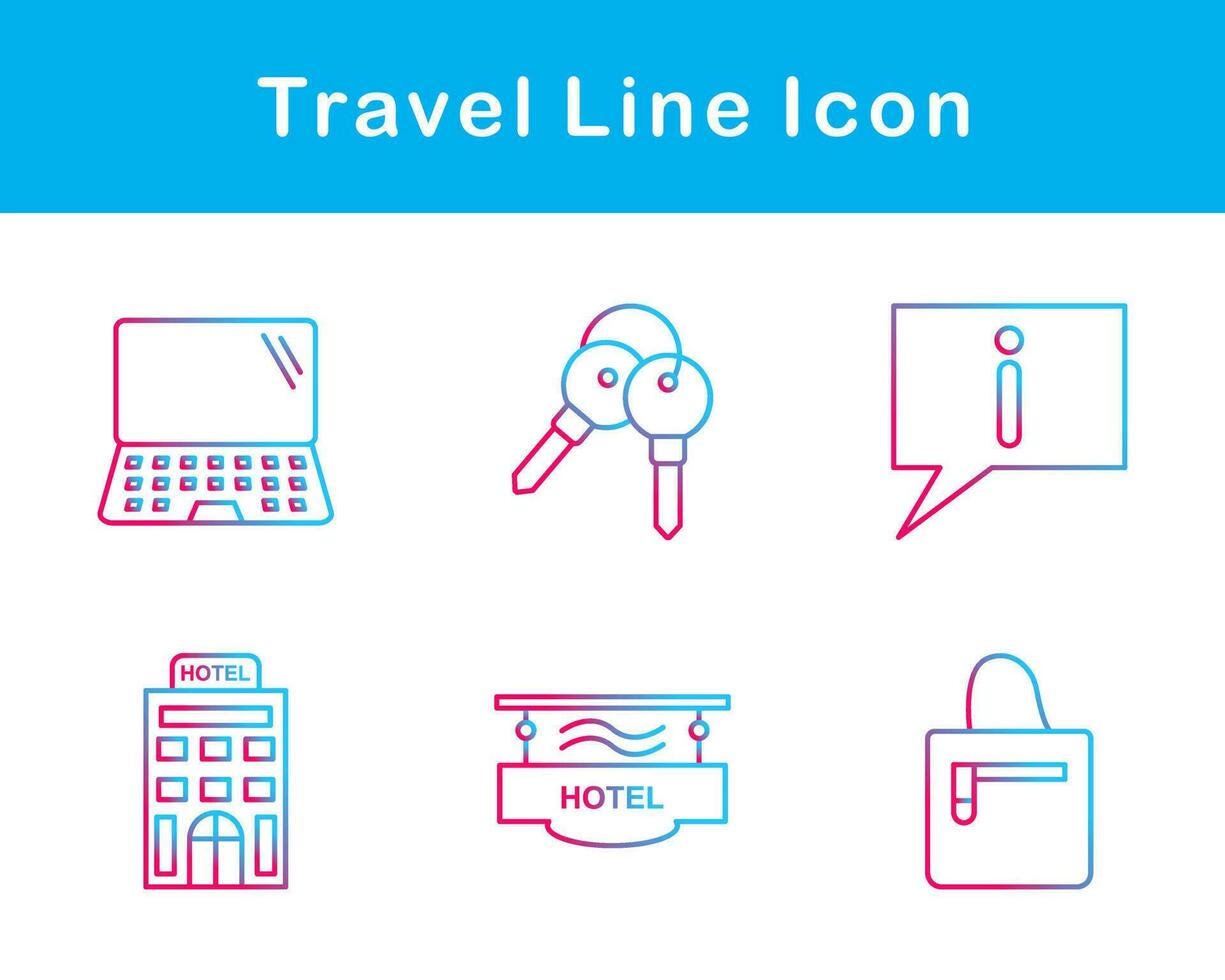 Travel Vector Icon Set