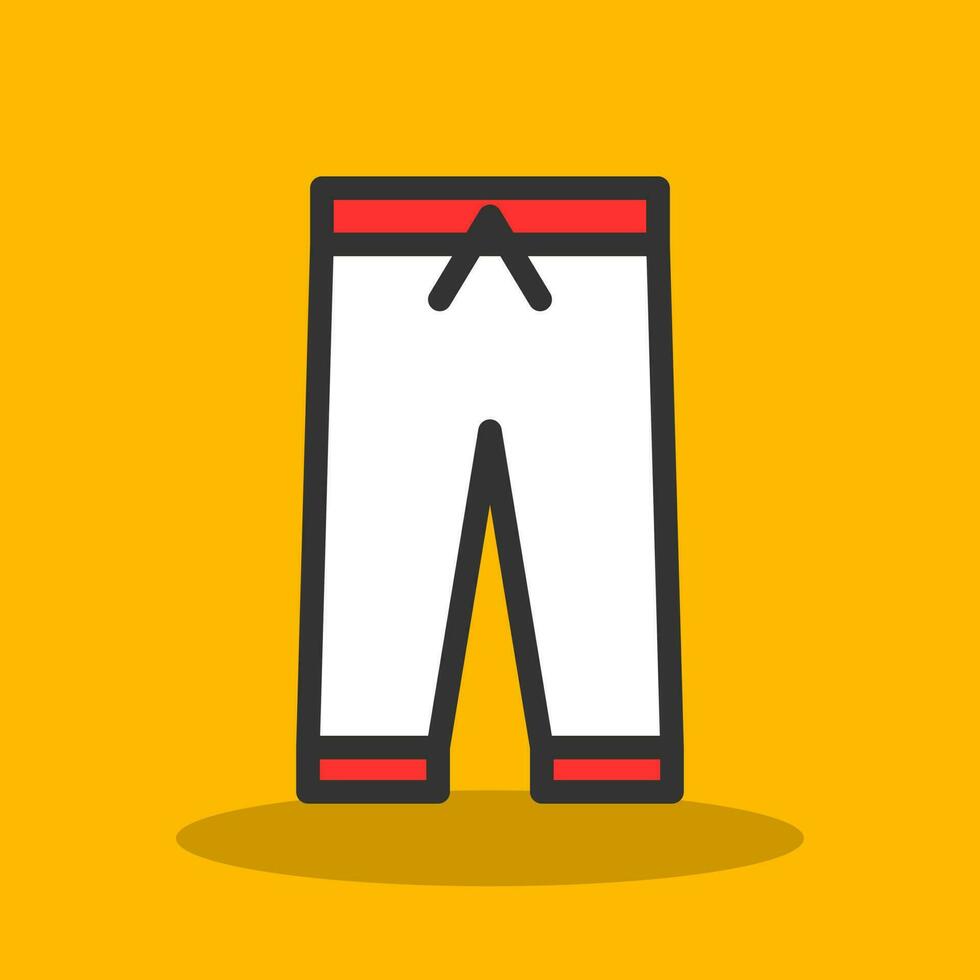 Trousers Vector Icon Design