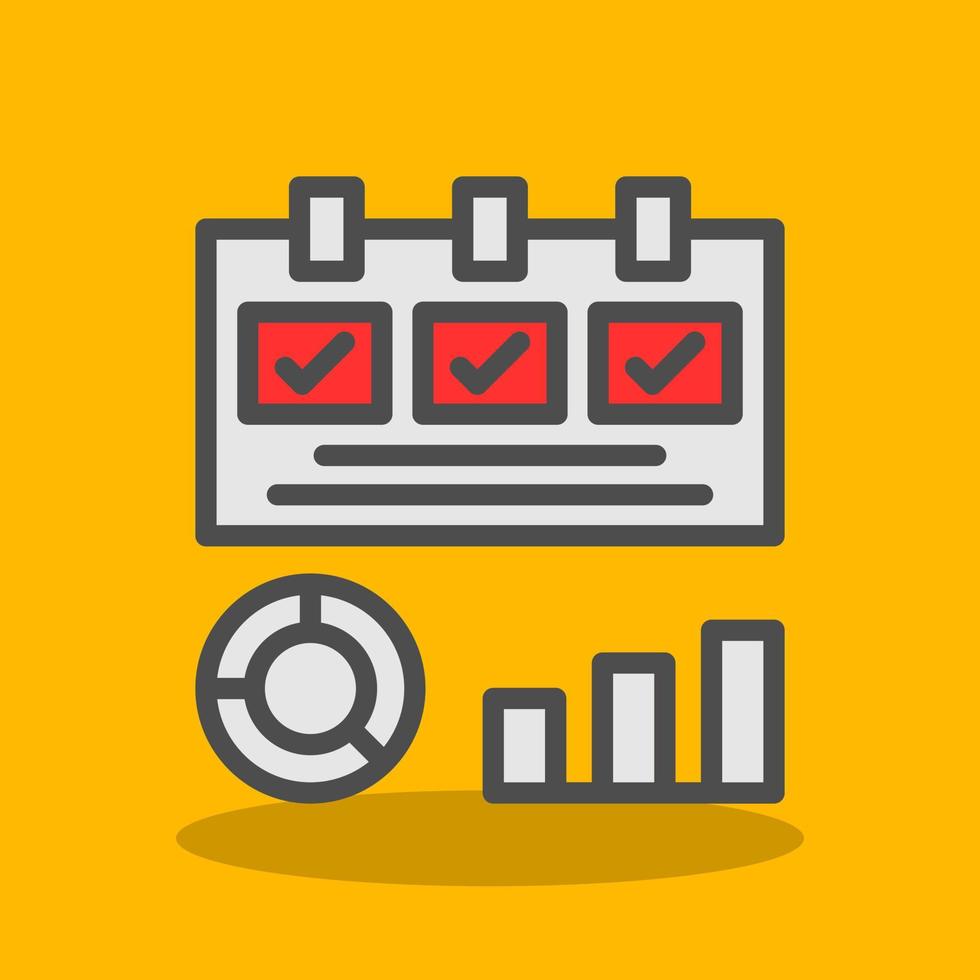 Daily Collaboration Vector Icon Design