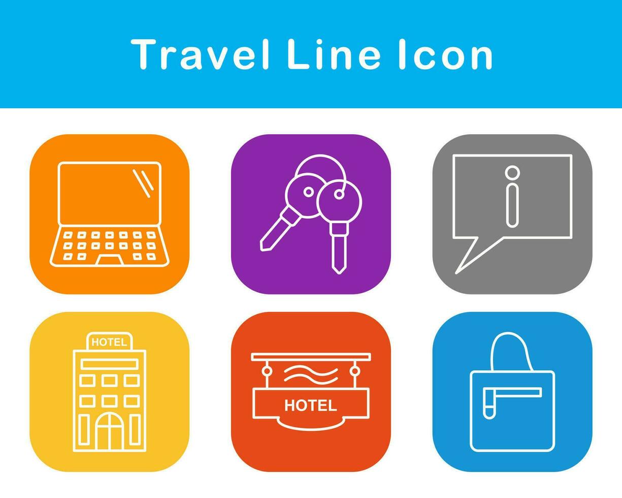 Travel Vector Icon Set