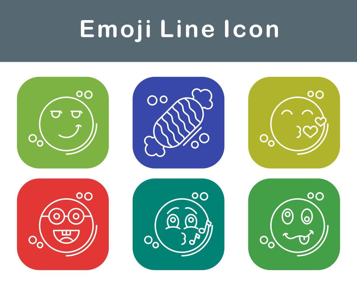 emoji vector icono conjunto