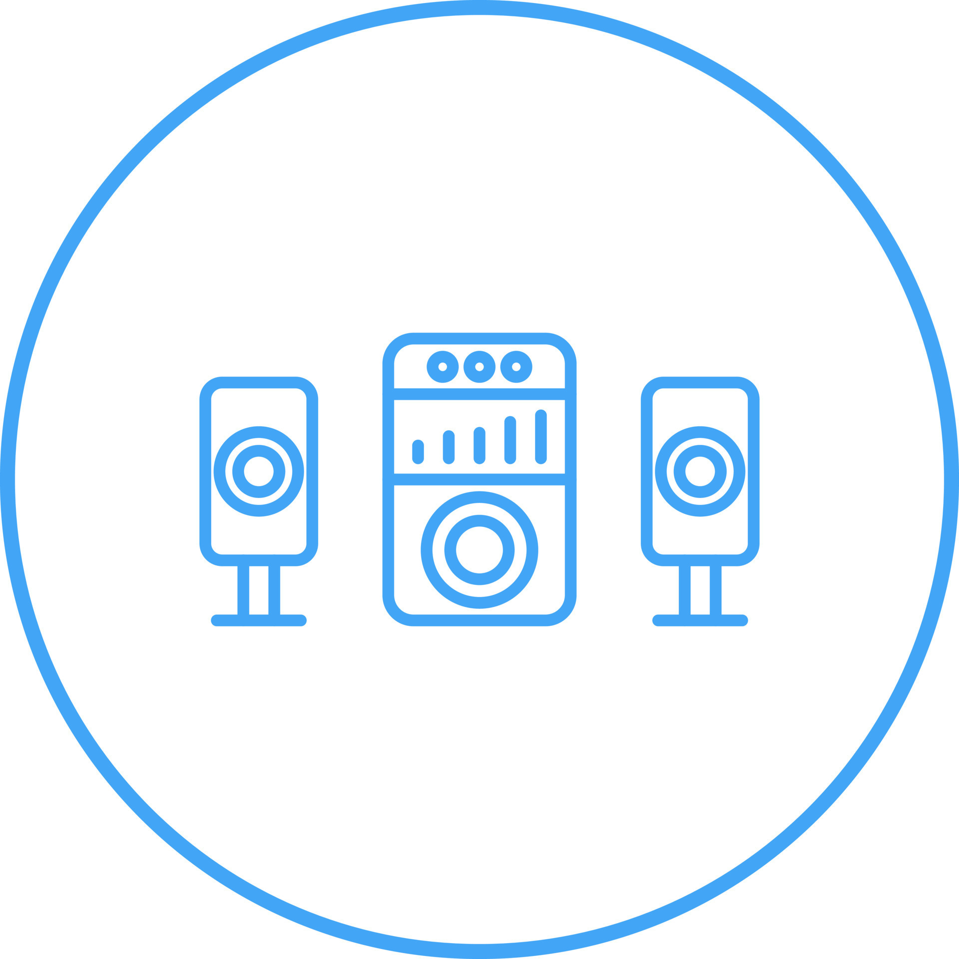 Sound System Line Icon 20655294 Vector Art at Vecteezy