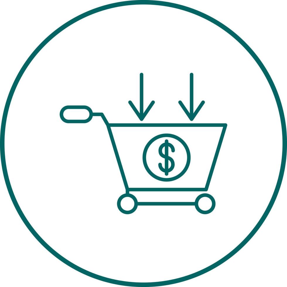 Commerce Line Icon vector
