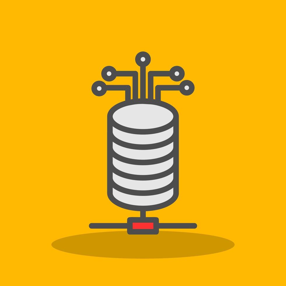 Big Data Vector Icon Design