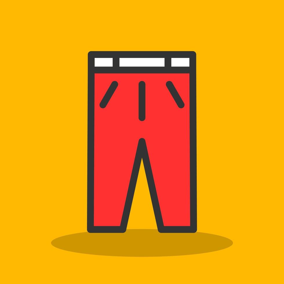 Pants Vector Icon Design