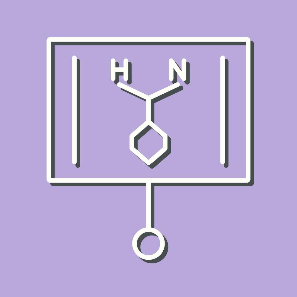 Formula Line Icon vector