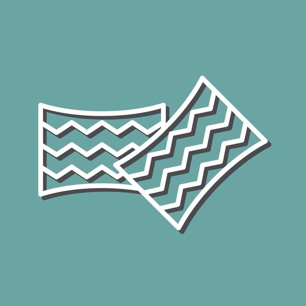 Cushions Line Icon vector