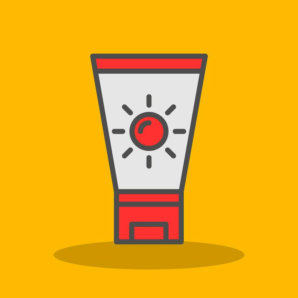 Suncream Vector Icon Design