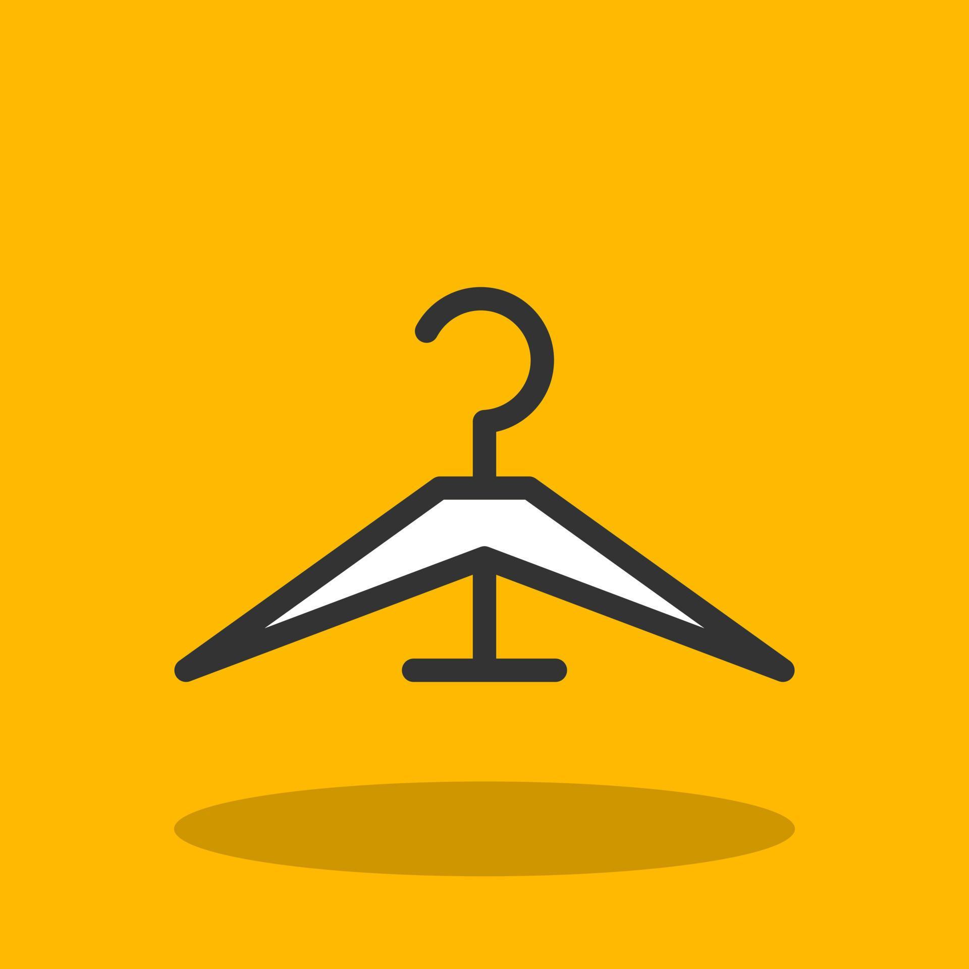 Clothes Hanger Vector Icon Design 20655597 Vector Art at Vecteezy