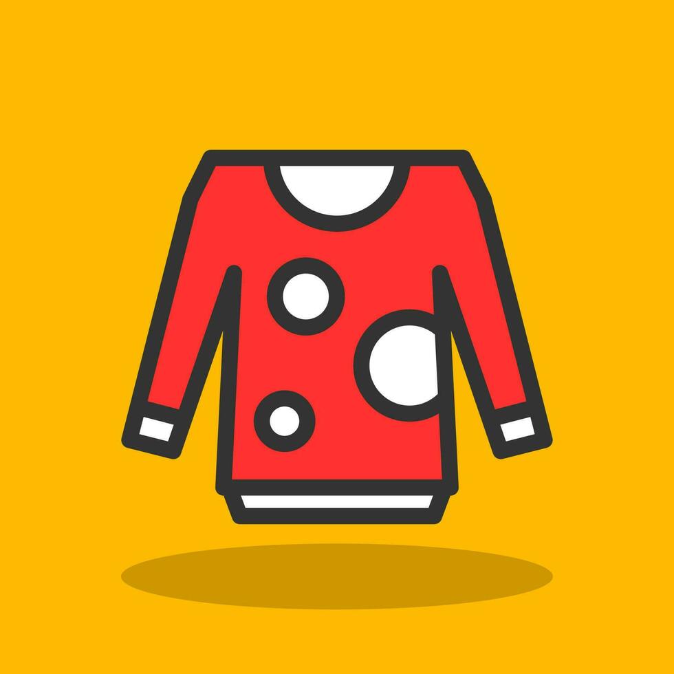 Sweater Vector Icon Design
