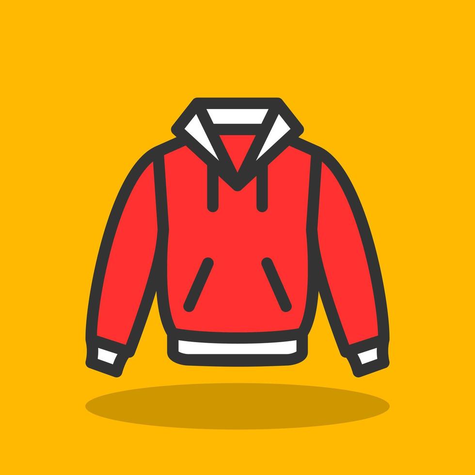 Hoodie Vector Icon Design