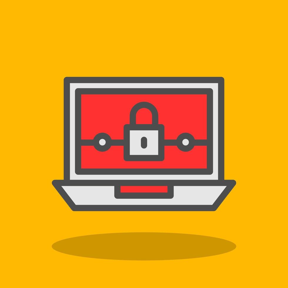 Ransomware Vector Icon Design