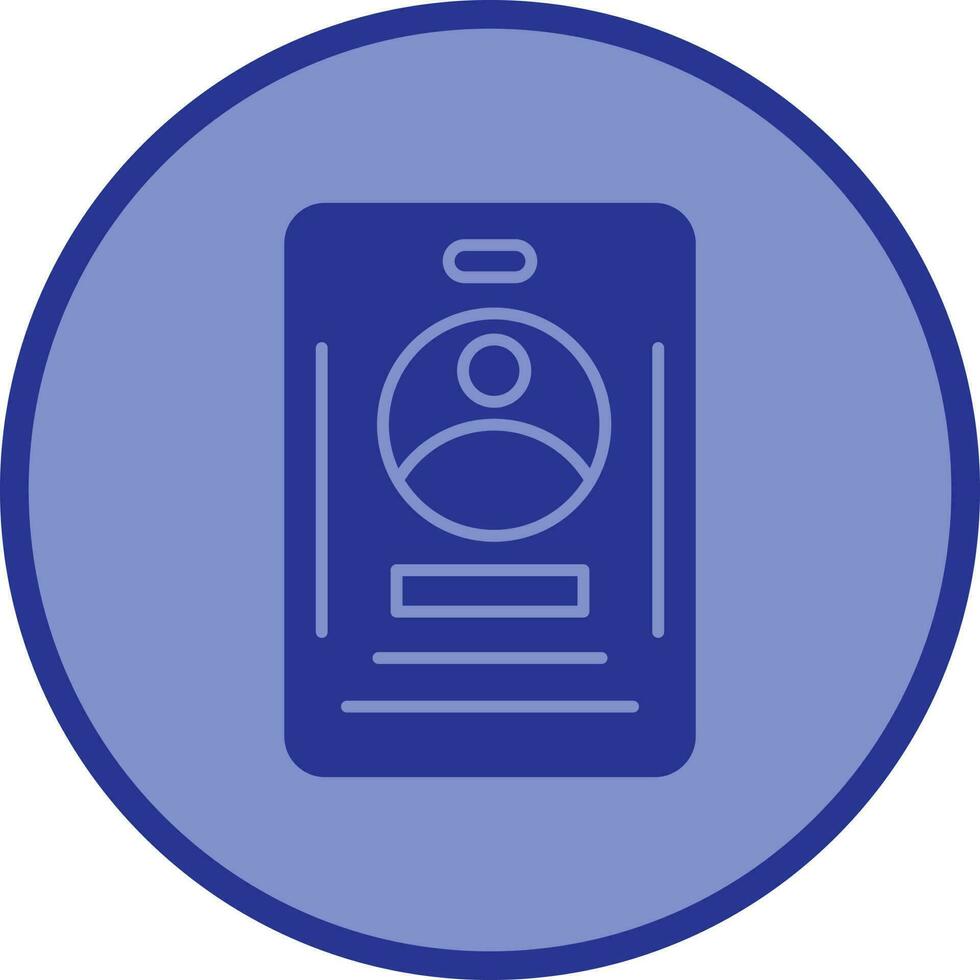 Office Card Vector Icon