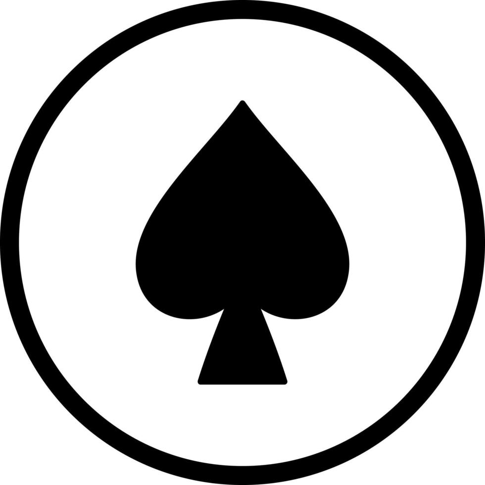 Spade Vector Icon