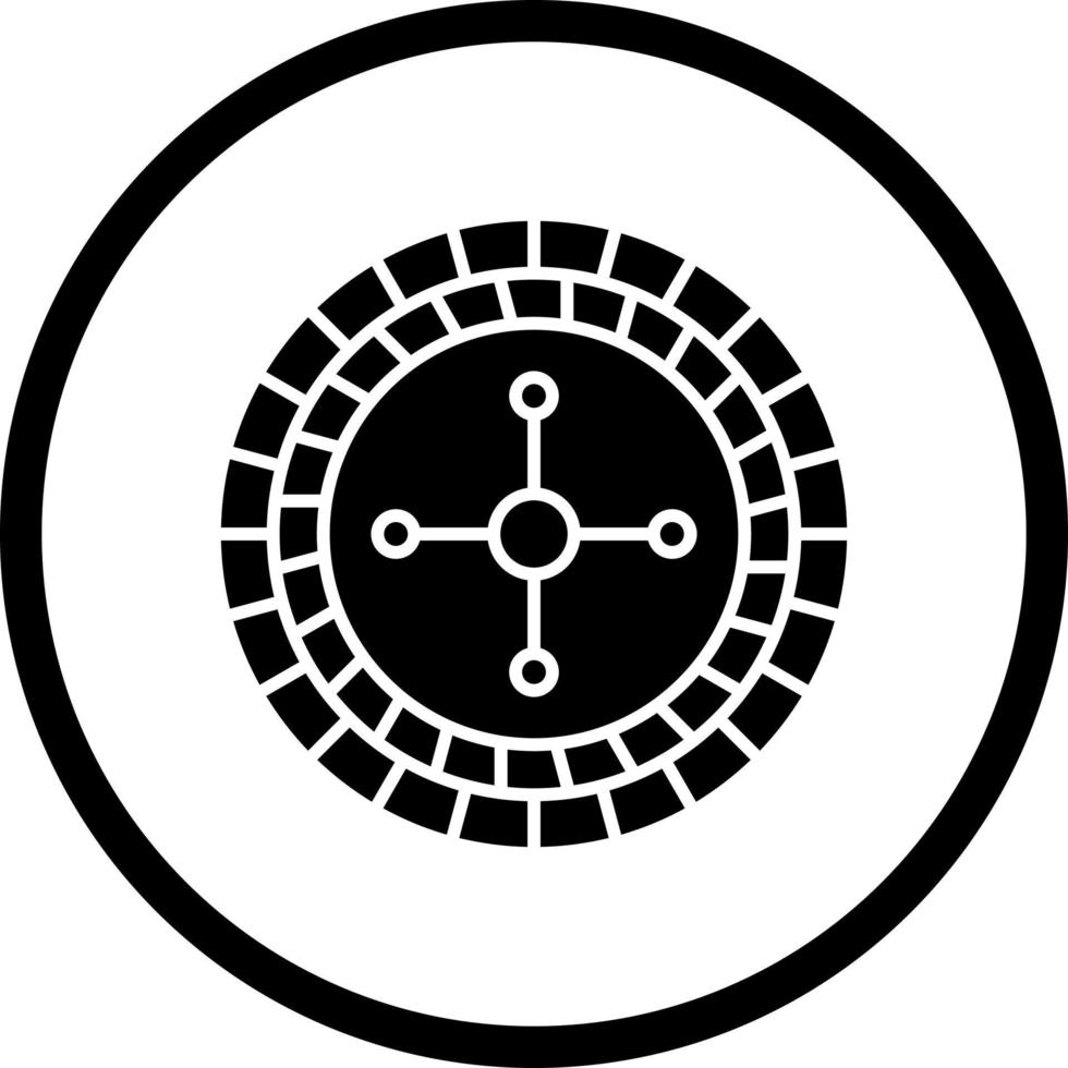 Roulette Vector Icon