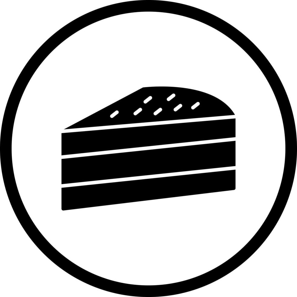 Cake Slice Vector Icon