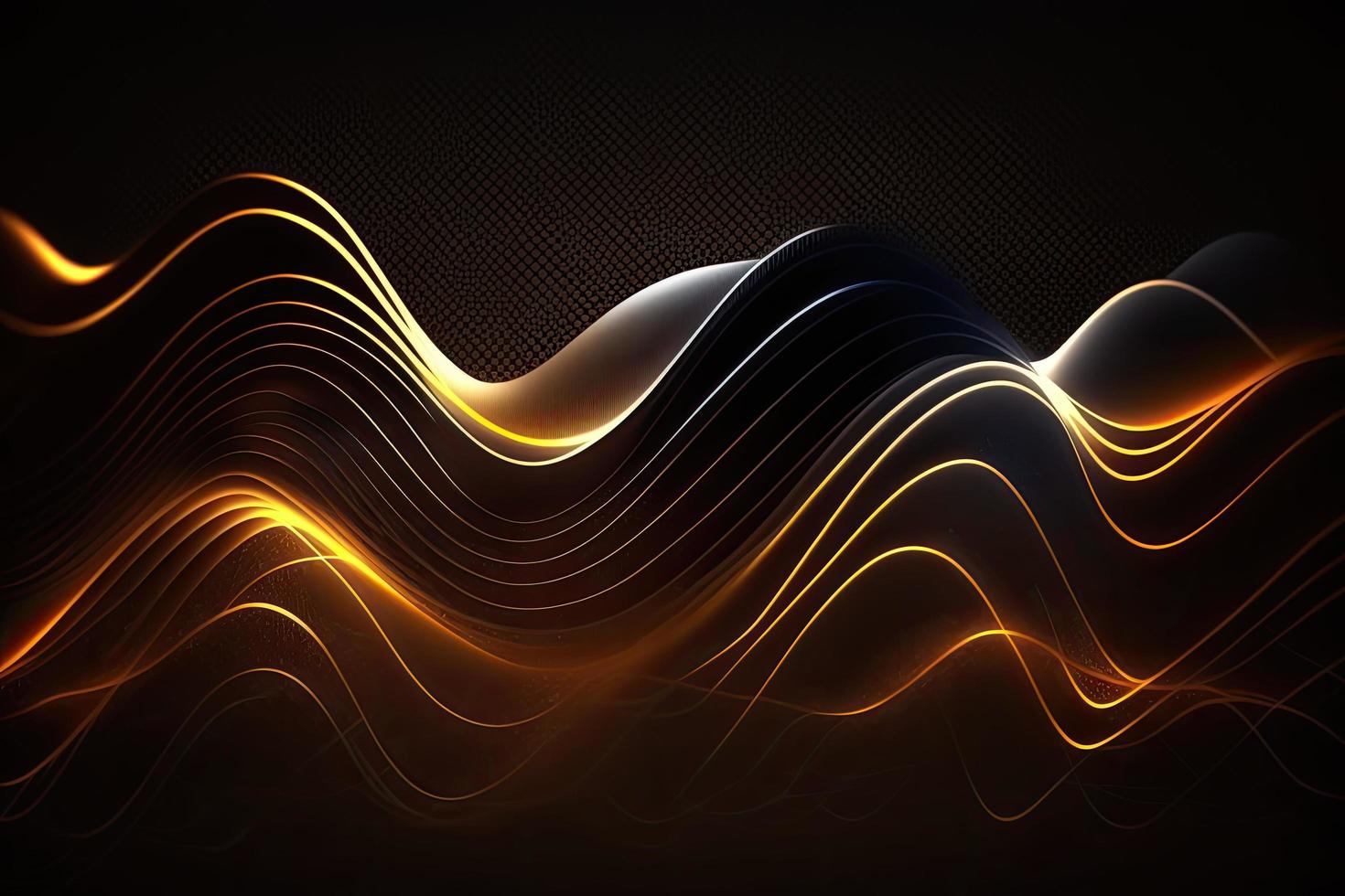 Abstract Background wave line neon photo
