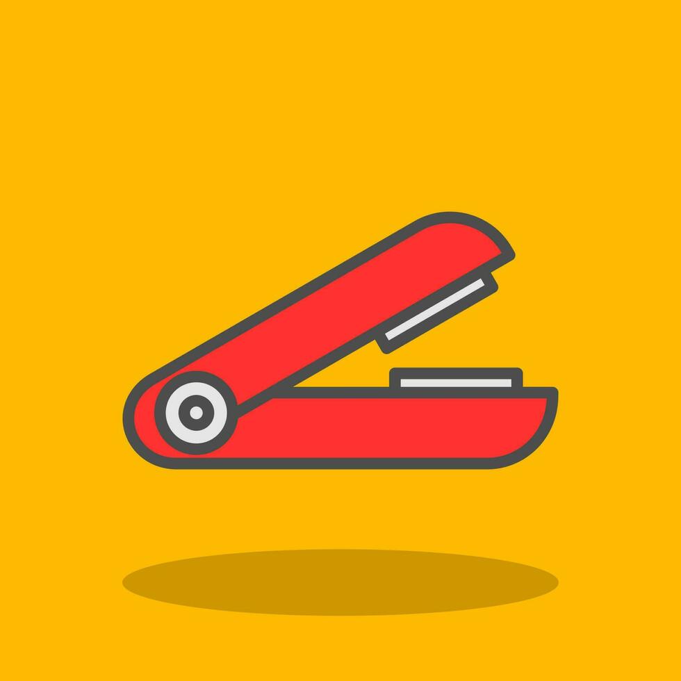 Hair Straightener Vector Icon Design