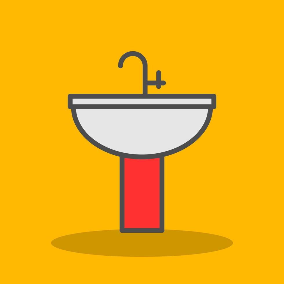 Sink Vector Icon Design