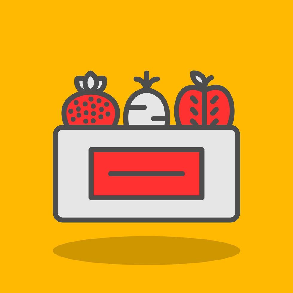 Healthy Food Vector Icon Design