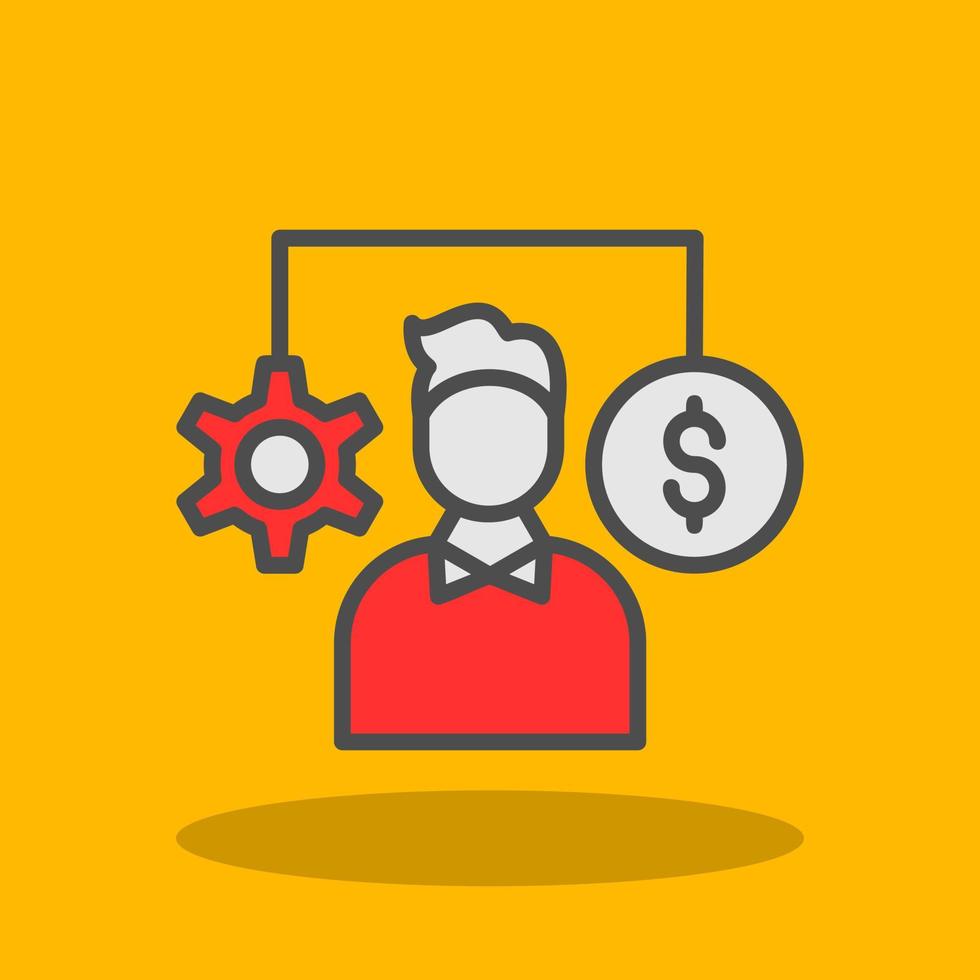 Balance Work Vector Icon Design
