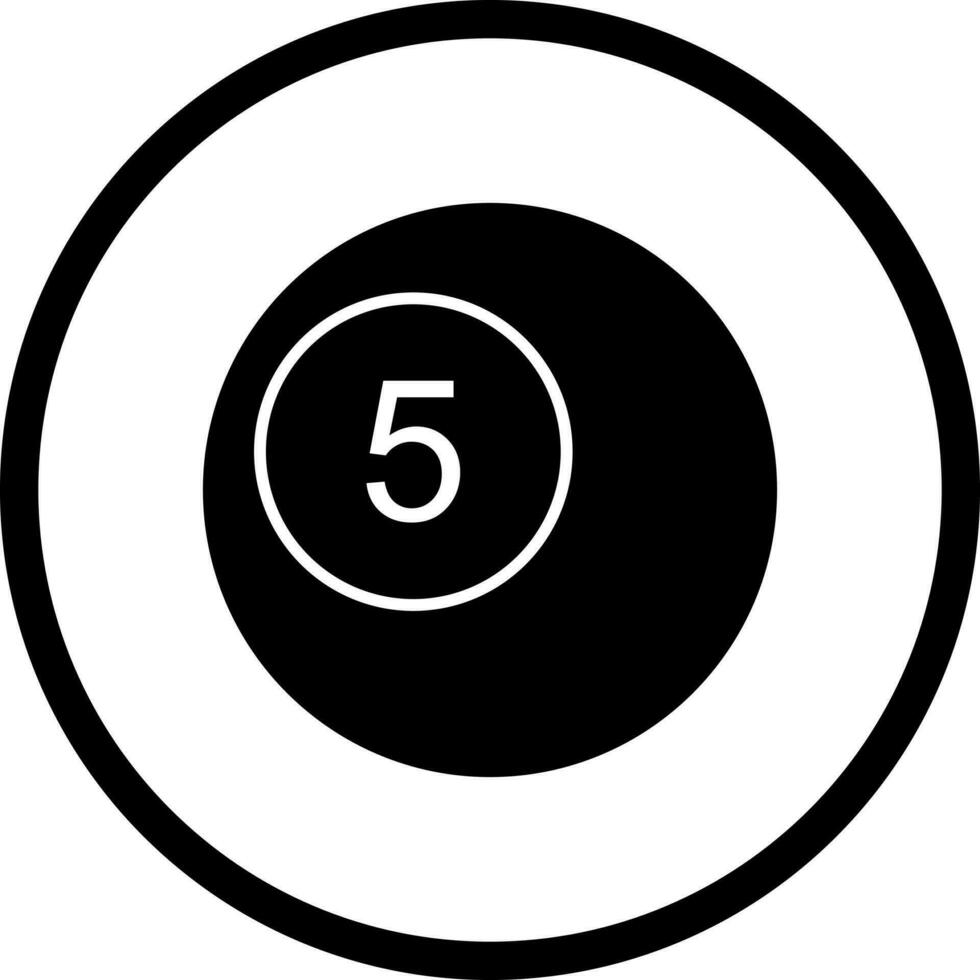 Pool Balls Vector Icon