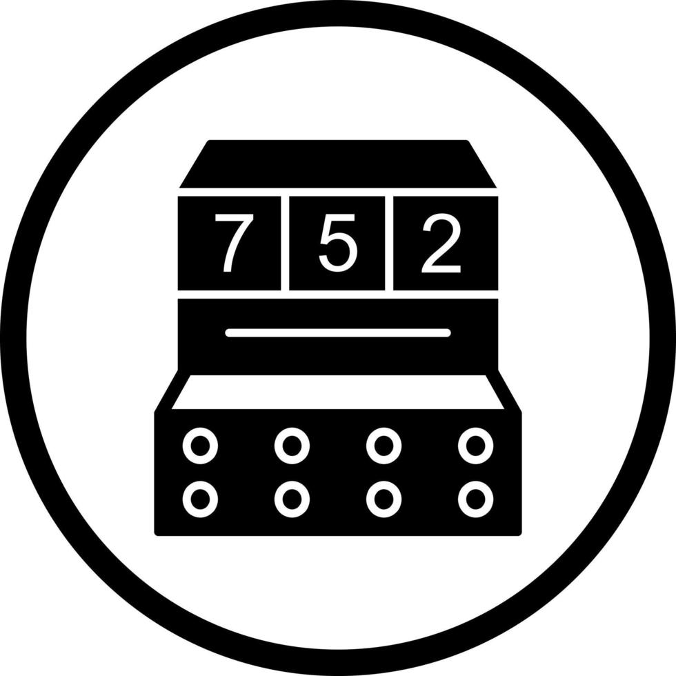 Slot Machine Vector Icon